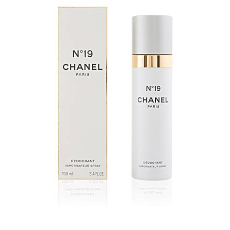 chanel 19 deodorante|Chanel deodorant women.